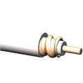 1/4 in CELLFLEX® Superflexible Plenum Foam Dielectric Coax Cable with White Jacket