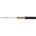 1/4 in CELLFLEX® Superflexible Plenum Foam Dielectric Coax Cable with Black Jacket