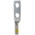 Two-Hole Long Barrel Copper Compression Lug for #14-#10 Wire and 1/4 in Hardware