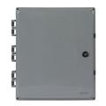 14 x 12 x 6 in NEMA 4X Polycarbonate Enclosure with (8) 1/2 in Holes and Cord Grip 