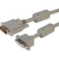 Panel Mnt DVI-D Dual Link Male/Female Cbl Assy 3ft