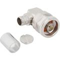 N Type Connector Plug Male for LMR®-400 Right Angle