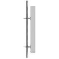 4x 694 - 896, 8x 1695 - 2360 MHz Outdoor Sector Antenna with 12x 4.3-10 Female Connectors, 65 Deg HPBW