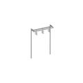 24 in x 10 ft Safety Grated Waveguide Bridge Kit with (2) 15 ft 4 in Direct Burial Posts