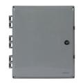 14 x 12 x 6 in NEMA 4X Polycarbonate Enclosure with Solid Door and Key Lock, No Holes