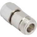 N Female - 2.2-5 Male Straight Adapter in White Bronze