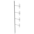 210-230MHz Quad Dipole. 1/4 wave spacing