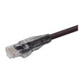 Premium Cat 6 Cable, RJ45 / RJ45, Black 25.0 ft