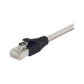 Shielded Cat6 Cbl, PVC Jacket, Gray 20ft