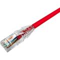 Uniprise Cat 6 U/UTP Patch Cord, Red, 1'