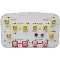 2x 698 - 803, 2x 824 - 894, 8x 1695 - 2360 MHz Sector Antenna with 12x 4.3-10 Female Connectors
