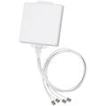2.4/4.9-5.8 GHz 4 Element Dual-Pol Flat Panel Ant
