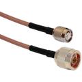 3 ft RG142 Plenum Cable Assembly with N Male - TNC Male Connectors
