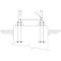 Base Feet Kit with Anchor Bolts - Fits Section #3