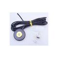 Magnetic Mount with 12 ft RG-58/U and N Male Crimp in Black