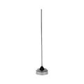 380 - 430 MHz 150 W Unity Gain Chrome Nut Antenna in Titanium Gray
