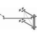 36 in Stand-Off Wall Mount Kit for Solid and Hollow Wall