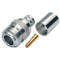 N Female Crimp-RG9/RG214