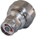 7/16 DIN Male to N Male barrell adapter