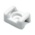 Cable Tie Mnt 0.578x0.375 in , wht,50lb