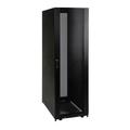 42U Standard-Depth Rack Enclosure Cabinet with Doors and Side Panels