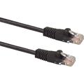 100ft Cat-5e Black Indoor RJ45M-RJ45 Male