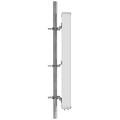 4x 698 - 896, 4x 1695 - 2360 MHz Outdoor Sector Antenna with 8x 4.3-10 Female Connectors, 45 Deg HPBW
