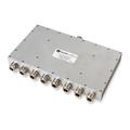 1100 - 1650 MHz 5 W Indoor Eight-Way GNSS Splitter with N Female Connectors