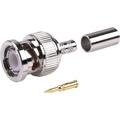 50 Ohm BNC Male Straight Crimp Connector