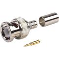 BNC Male Straight Crimp Connector for RG-8X, 9258, and LMR®-240 Cables
