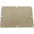OD DOOR LOUVER COVER PLATE, PAINTED