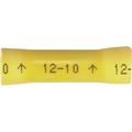 Butt connector, Vinyl, 12-10 gauge/25 pack