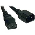 3' AC Extension Cord, IEC-320-C14 to CIEC-320-C13