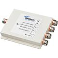 555 - 6000 MHz Four-Way Low Power Splitter, 4.3-10 Female