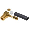 SMB Right Angle Crimp Plug