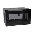 6U Low Profile Switch-Depth Wall Mount Mini Rack Enclosure