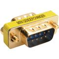 Compact/Slimline DB9 Gender Changer (M/M)