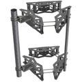 6 ft Microwave Antenna Dual Ring Mount Kit
