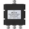600 - 4000 MHz Three-Way UWB Splitter with N Female Connectors