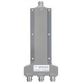 600 - 6000 MHz Three-Way Wilkinson Power Splitter with 4.3-10 Female Connectors