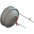 4.4 - 5 GHz 10 ft ValuLine® High XPD Antenna, CPR187G Flange