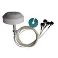 2.4/5/6 GHz 6 dBi Wi-Fi Micro Omni Antenna with 4 RPSMA Male Connectors
