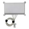 2.4/5/6 GHz 6 dBi MIMO Patch Antenna with 4 N Male Connectors