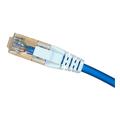 3.2 ft 26 AWG Cat 6 TIA 568A Patch Cord with RJ45 Male in Unshielded Blue, LSZH