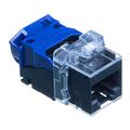 Cat 6 EL Connection Module RJ45 UTP Keystone in Black