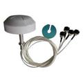 4/5/6 GHz 6 dBi Micro Omni Antenna with 4 N Male Connectors