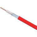 HELIAX® 1/2 in AL4RPV-50 Corrugated Aluminum Plenum Air Coax Cable, Red PVC Jacket, C-Band