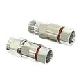 4.3-10 Male Connector for 3/8 in Super Flexible Coax Cable