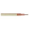 3/8 in Super Flexible Coax Cable with White Plenum Jacket, A Type