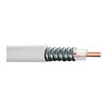 1/2 in Air Dielectric Aluminum Coax Cable in White Plenum Jacket, 500 ft Spool